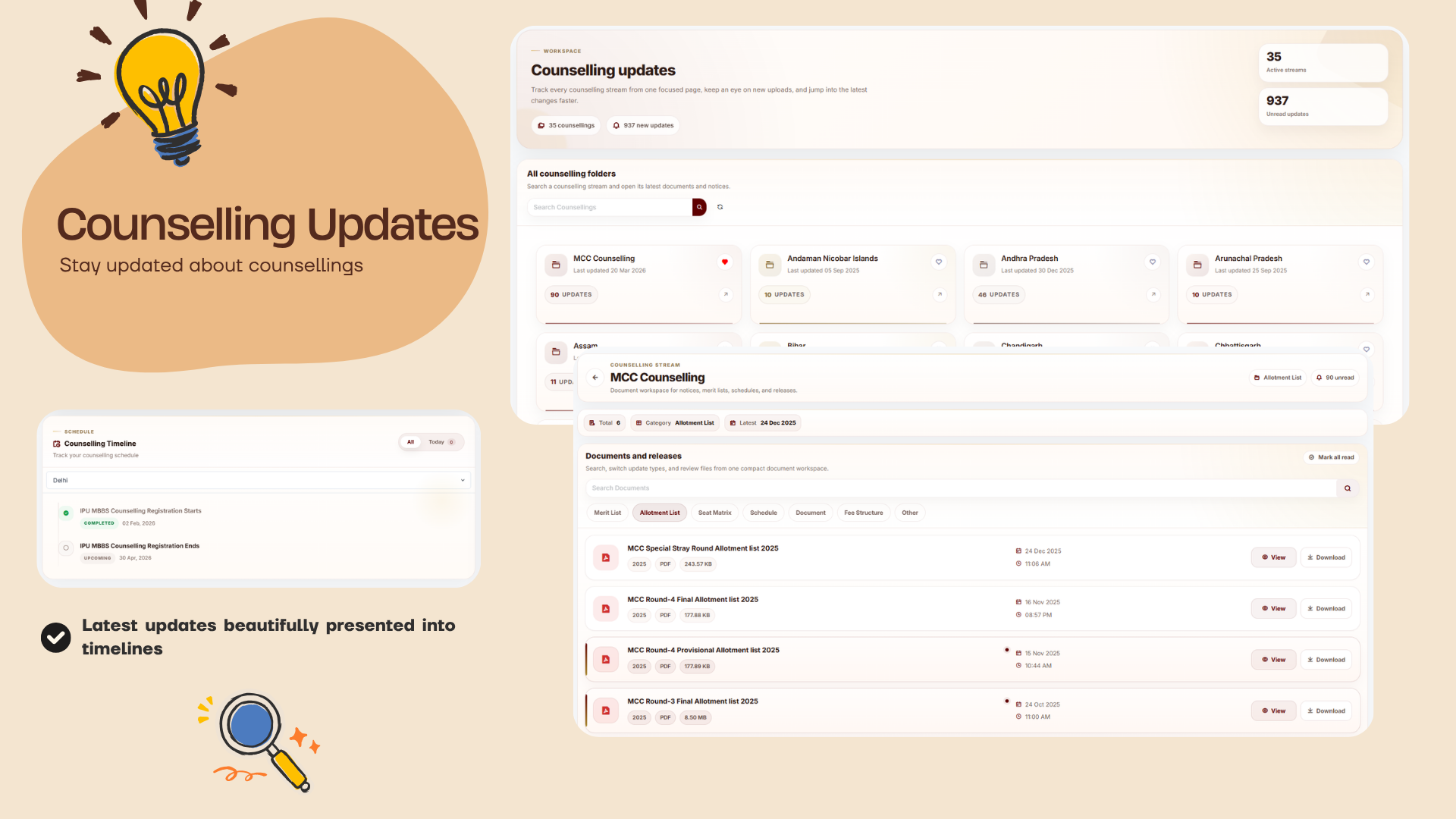 Counselling Updates